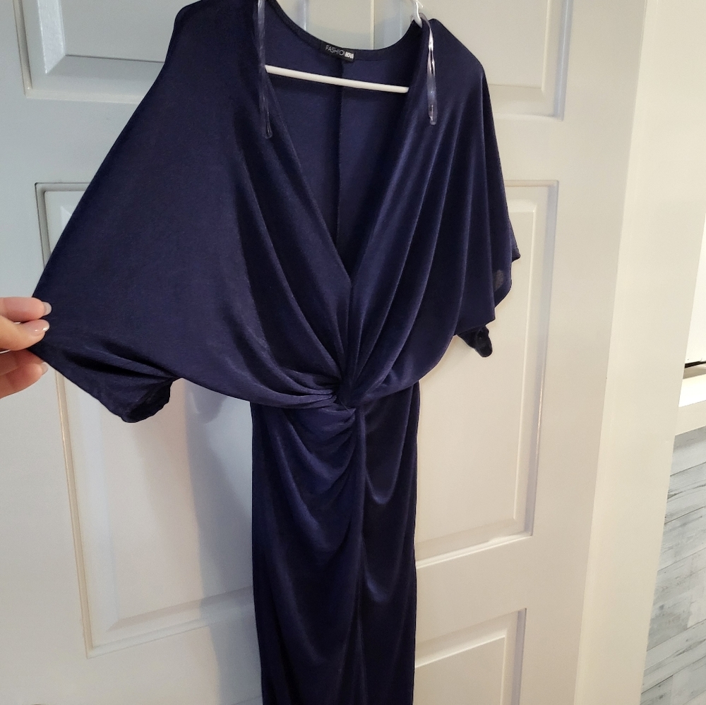 Blue dress